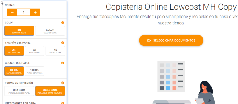 copisteria online lowcost